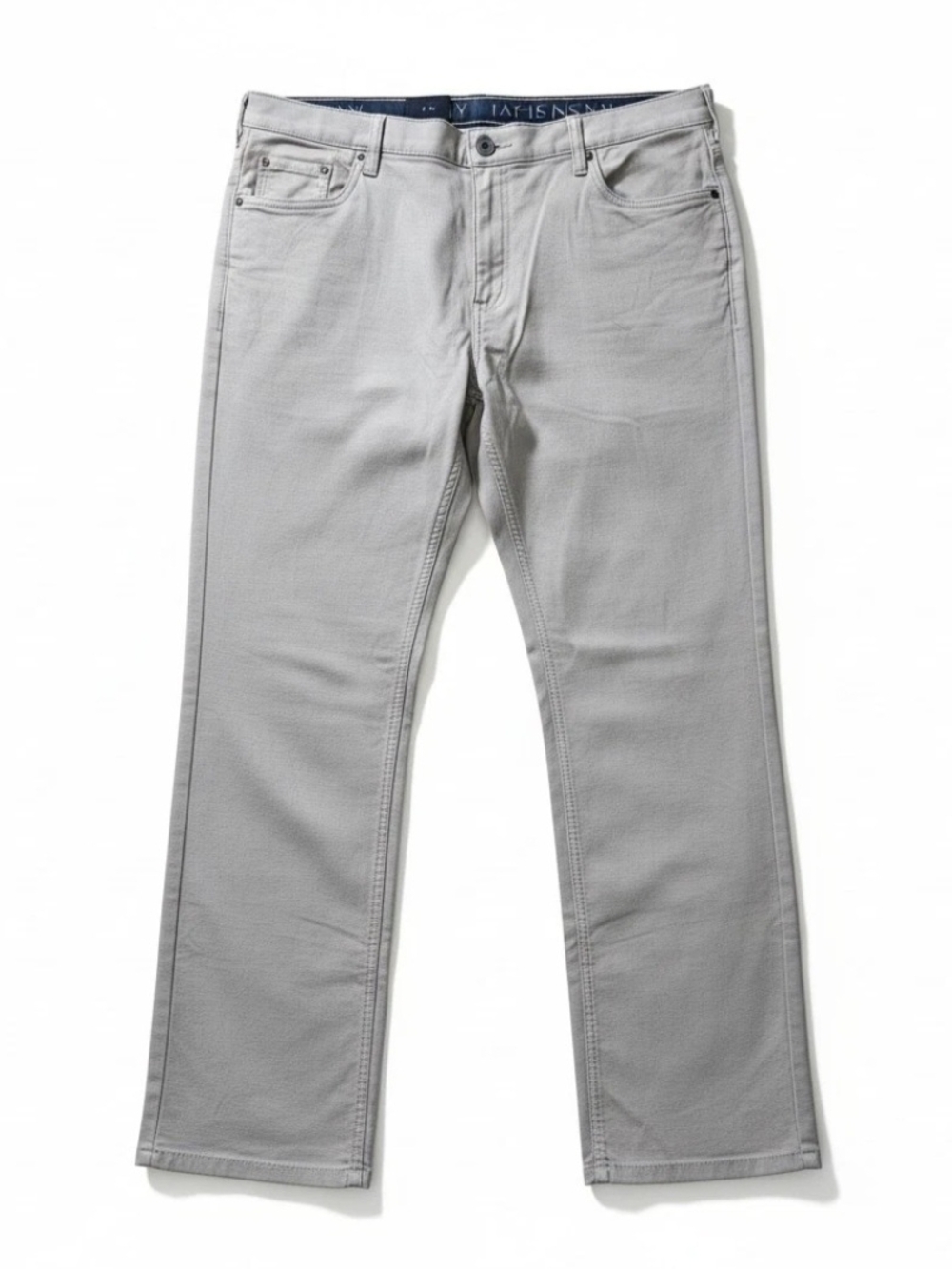 NWT Men's JACHS New York Straight Fit Tan Pants Flex Waistband Size 40x32